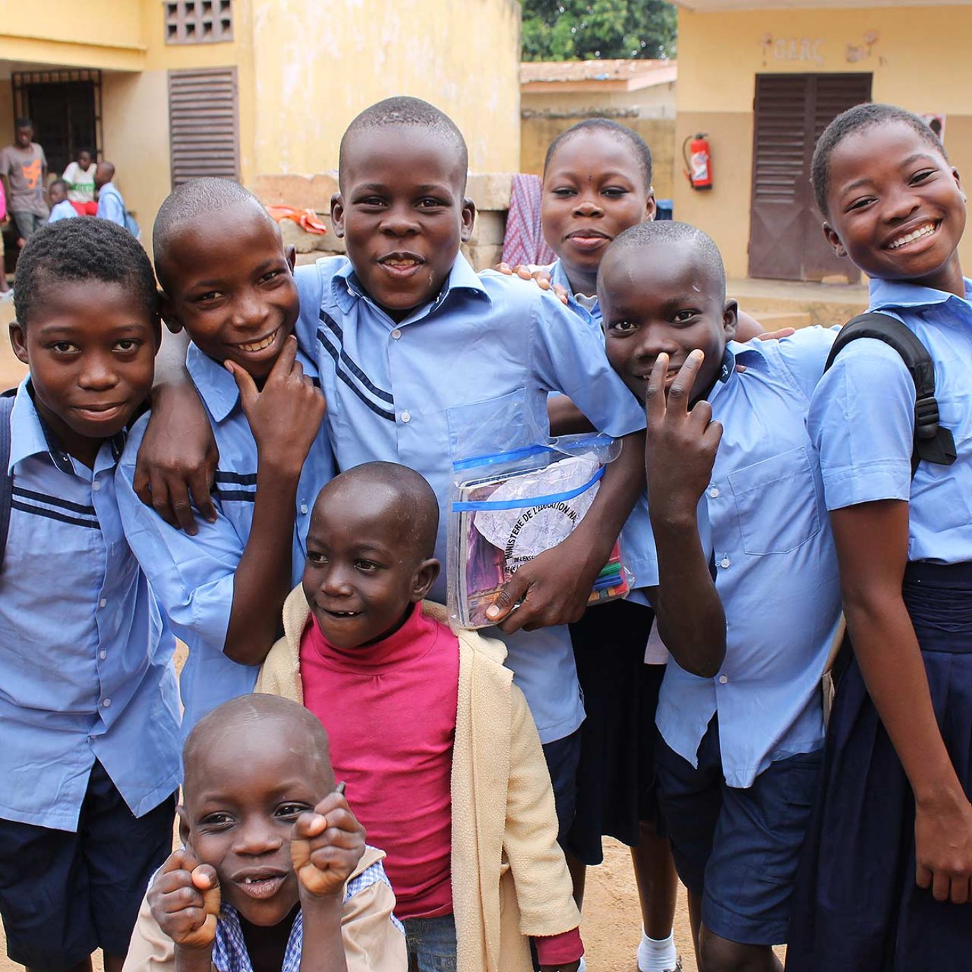 Betreuung von Straßenkindern in Bouaké