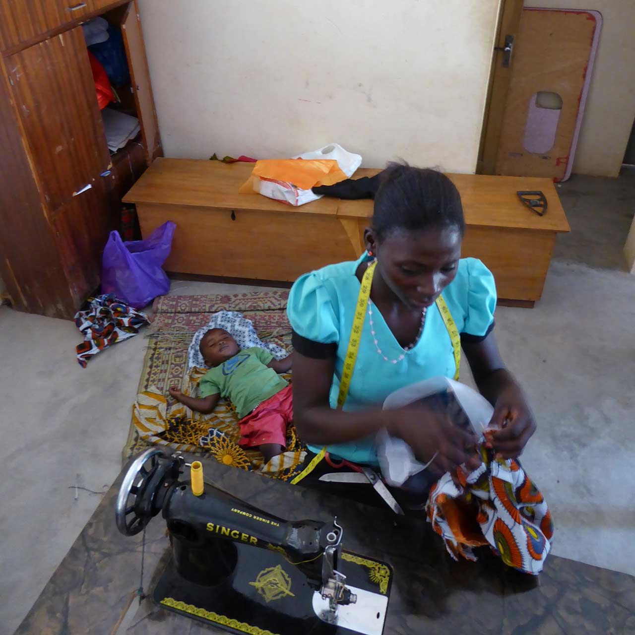 Insertion professionnelle des jeunes filles de Kaloukro (gallery)