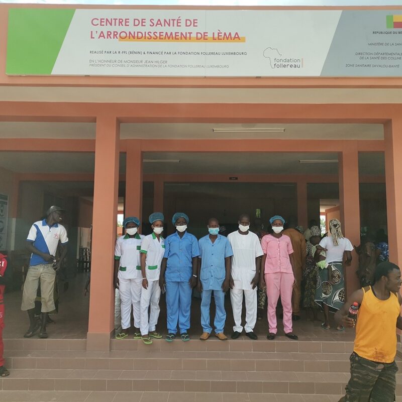 Das neue Gesundheitszentrum in Kitikpli (Benin) wurde eröffnet.