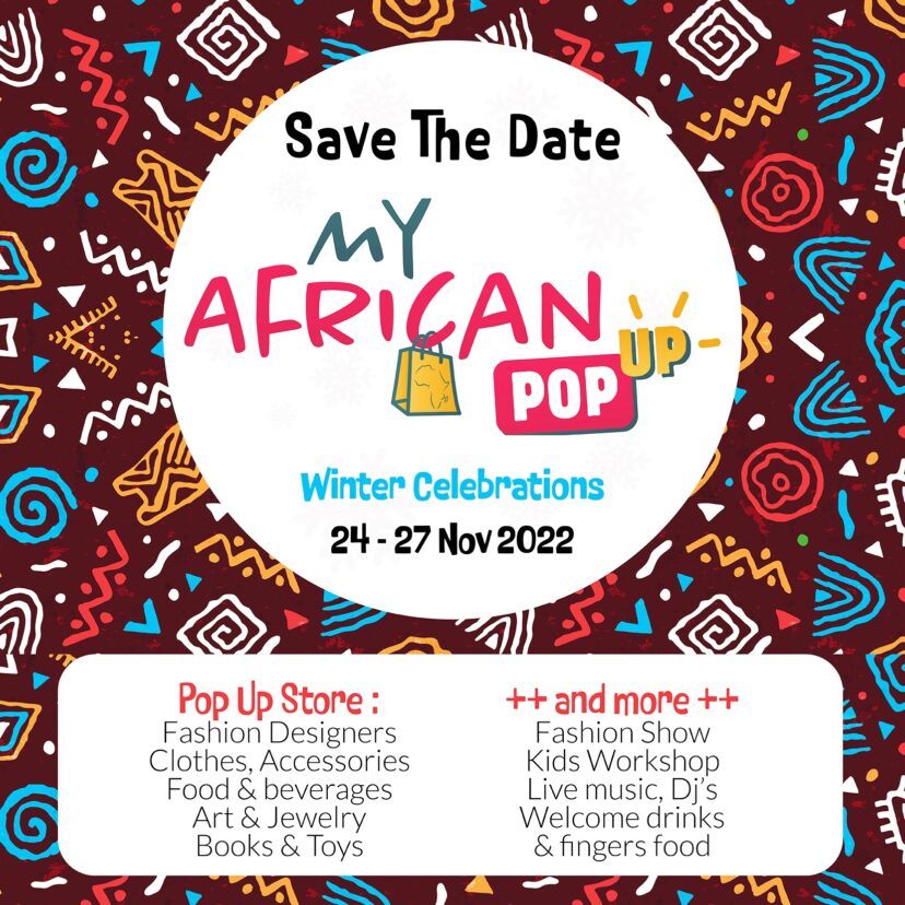 My African Pop Up – Save the date !