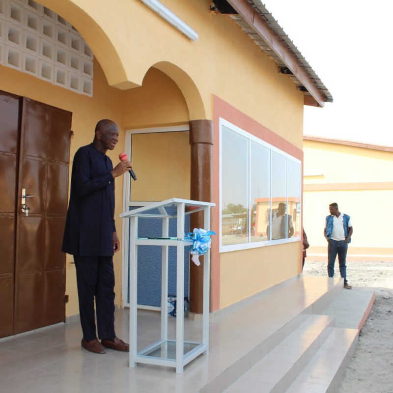 Inauguration du centre d'apprentissage d'Anié (Togo)