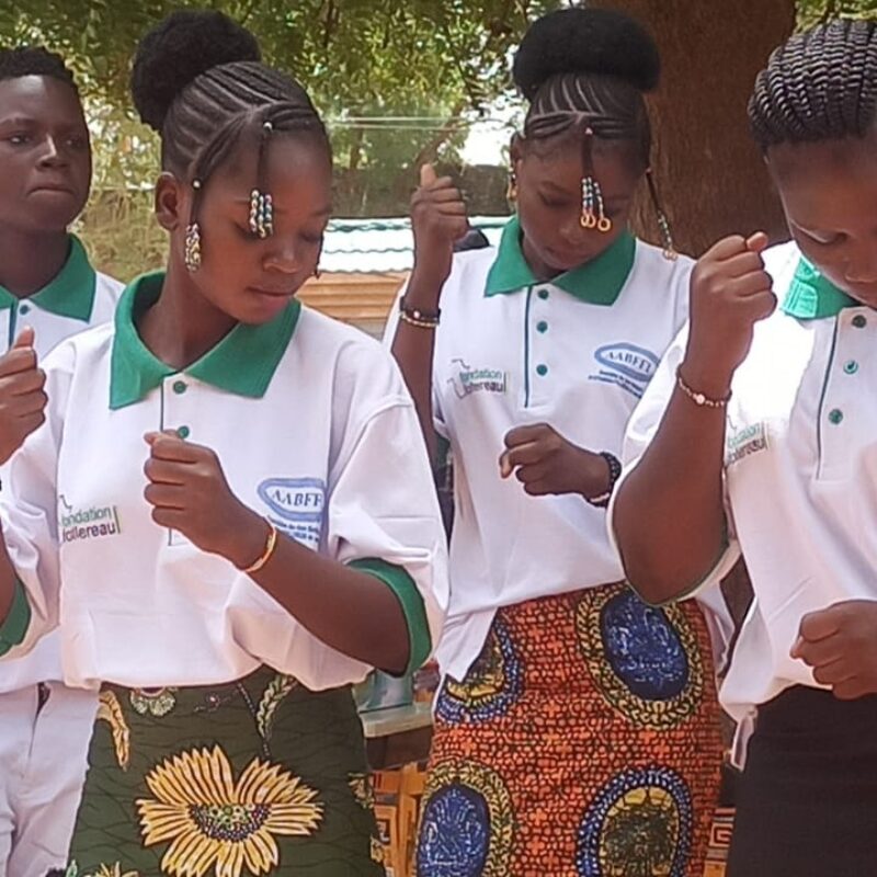 Cérémonie de remise de kits (Tougouri, Burkina Faso)