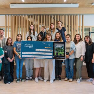 Remise de chèque à l’Ecole Privée Fieldgen