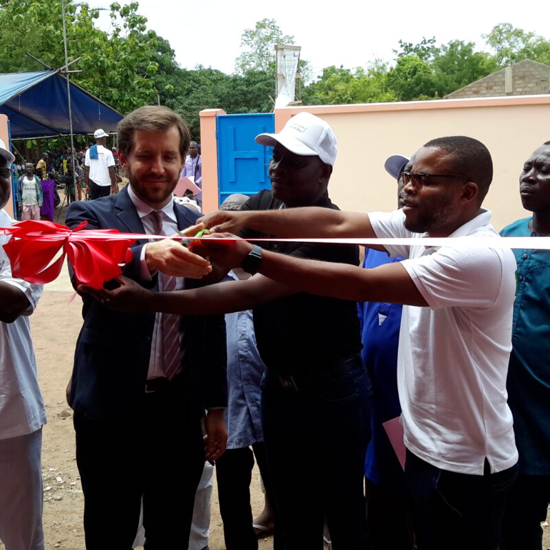Inauguration de la maternité de proximité à Konkondji (Bénin)