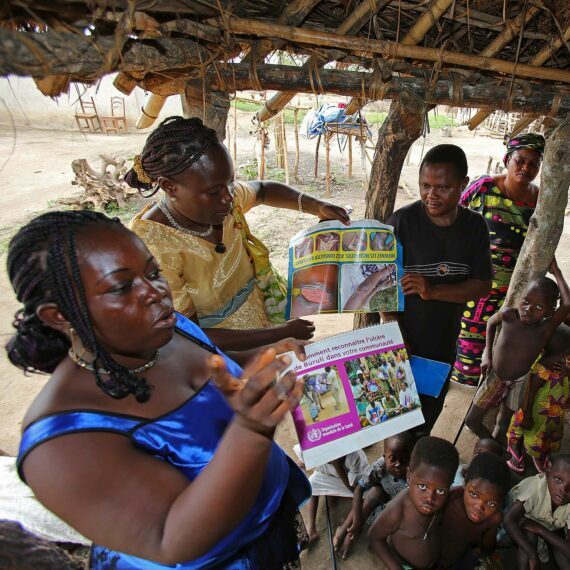 Detection and treatment of neglected tropical diseases with cutaneous manifestation – Benin (gallery)