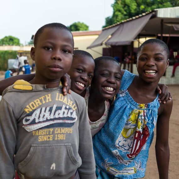 Care for street children in Bouaké (gallery)