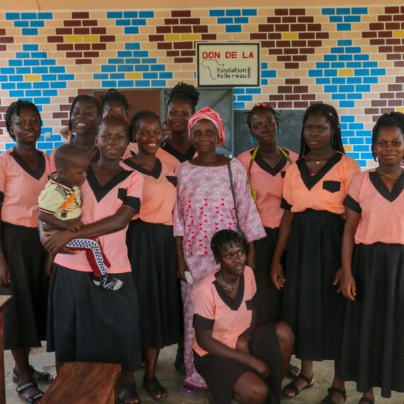 Professional integration of young women from Kaloukro (gallery)