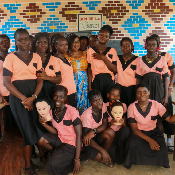 Professional integration of young women from Kaloukro (gallery)