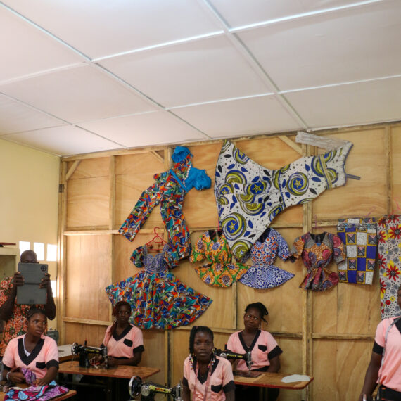 Professional integration of young women from Kaloukro (gallery)