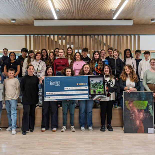 Le soutien fidèle d’une école à la Fondation Follereau
